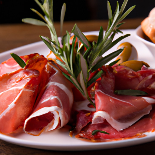 Prosciutto peynirinden basit bir yemek hipertansiyonda 44511